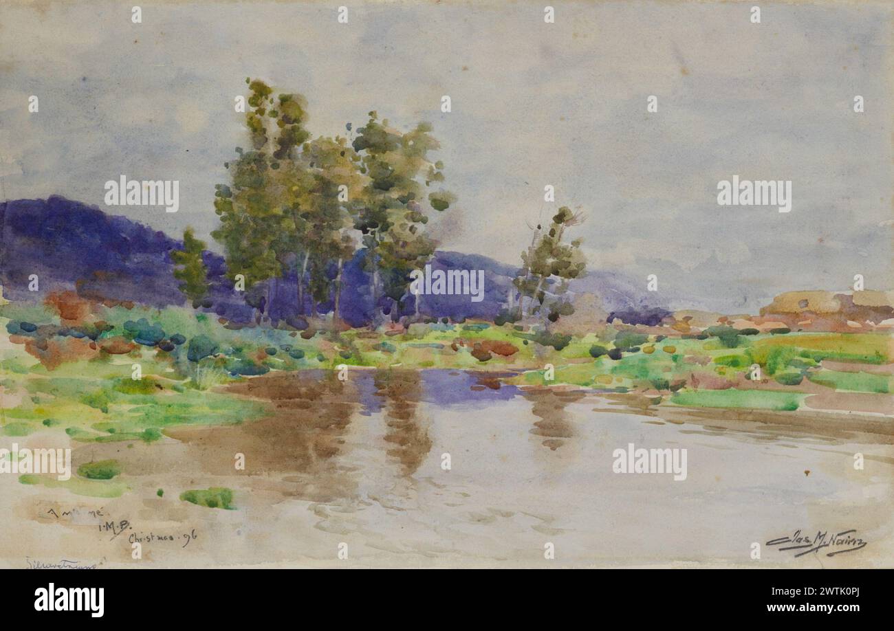 SilverStream Watercolors, funziona su carta Foto Stock