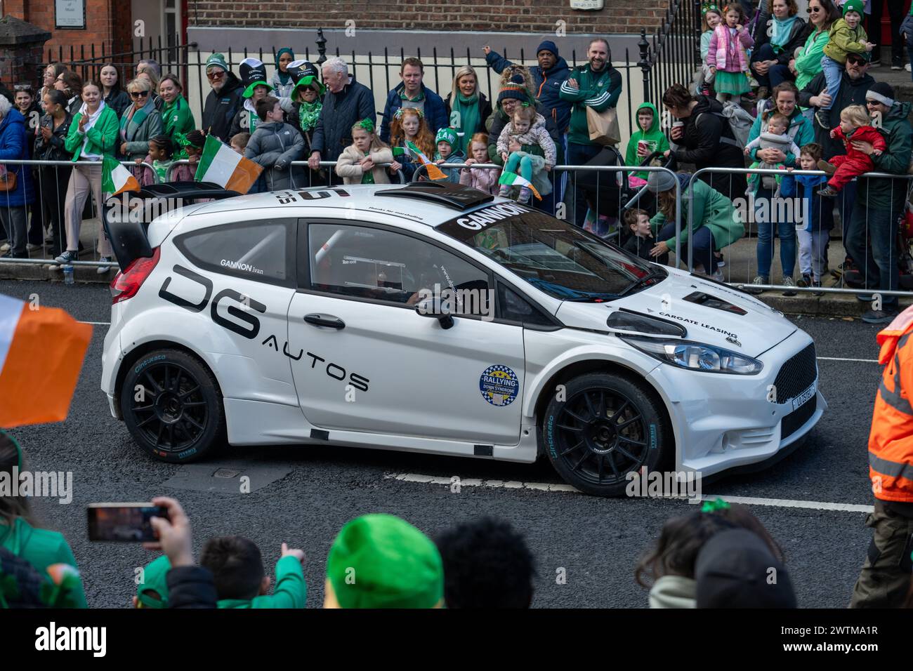 St.Patrick Day , Limerick Irlanda ,17 marzo 2024 , evento culturale Foto Stock