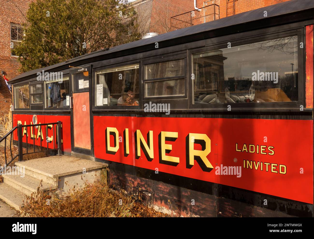 Palace Diner a Biddeford, Maine Foto Stock