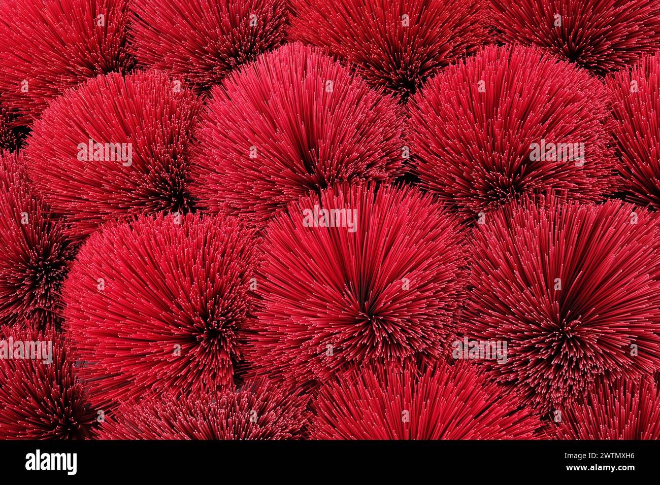 Fabbrica di incenso, Quang Phu Cau, Vietnam, Asia Foto Stock