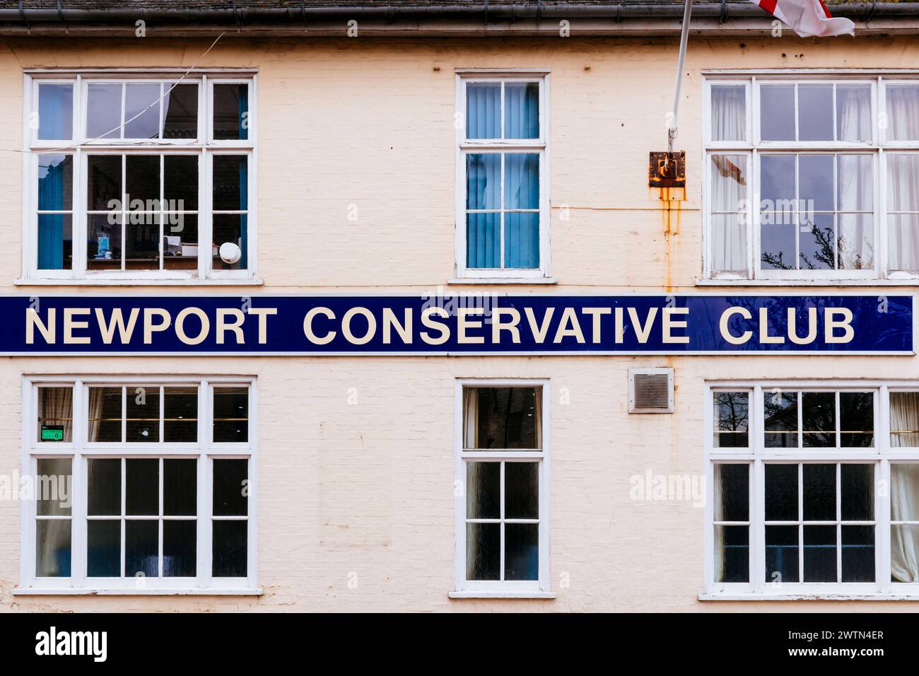 Newport Conservative Club. Newport, Isola di Wight, Inghilterra, Regno Unito, Europa Foto Stock