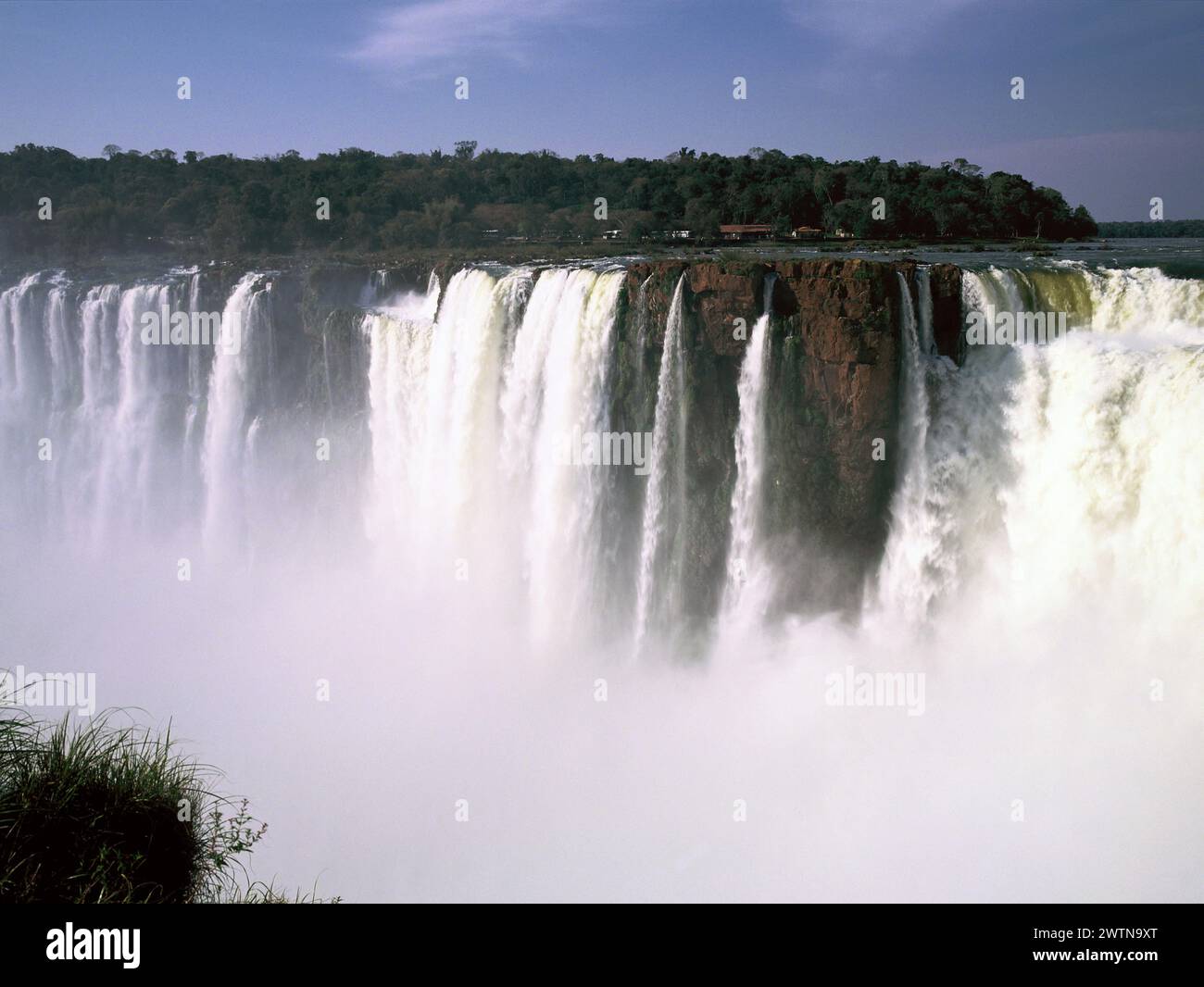 Brasile. Cascate di Iguazú. Foto Stock