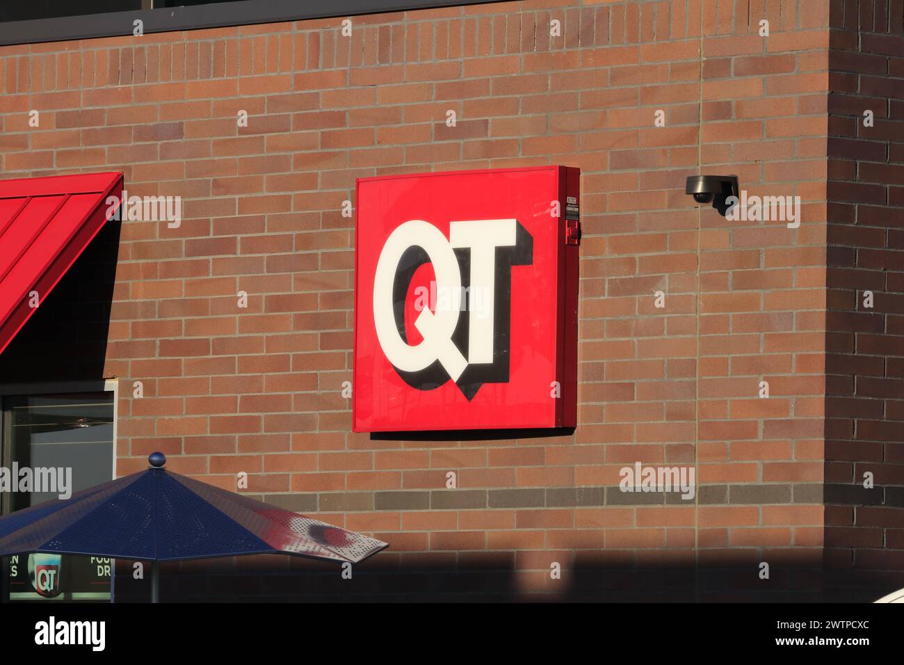 QuikTrip a Strausburg, Colorado Foto Stock
