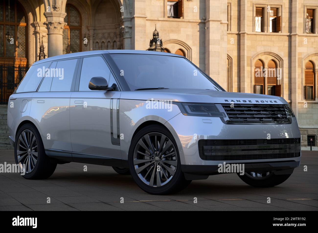 Range Rover . SUV di lusso ad alte prestazioni Foto Stock