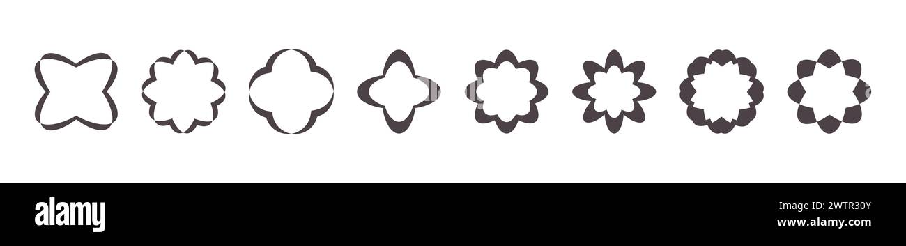 Regalo di Natale, libro da colorare. Gioco educativo colore per numero per bambini. Presentare l'illustrazione vettoriale. Pixel art. Foto Stock