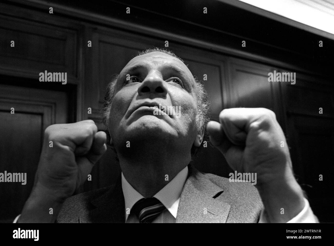 Ritratto di Jake LaMotta (Giacobbe LaMotta) (The Raging Bull, The Bronx Bull) 1980 ©Serge Hambourg/opale.Photo Foto Stock