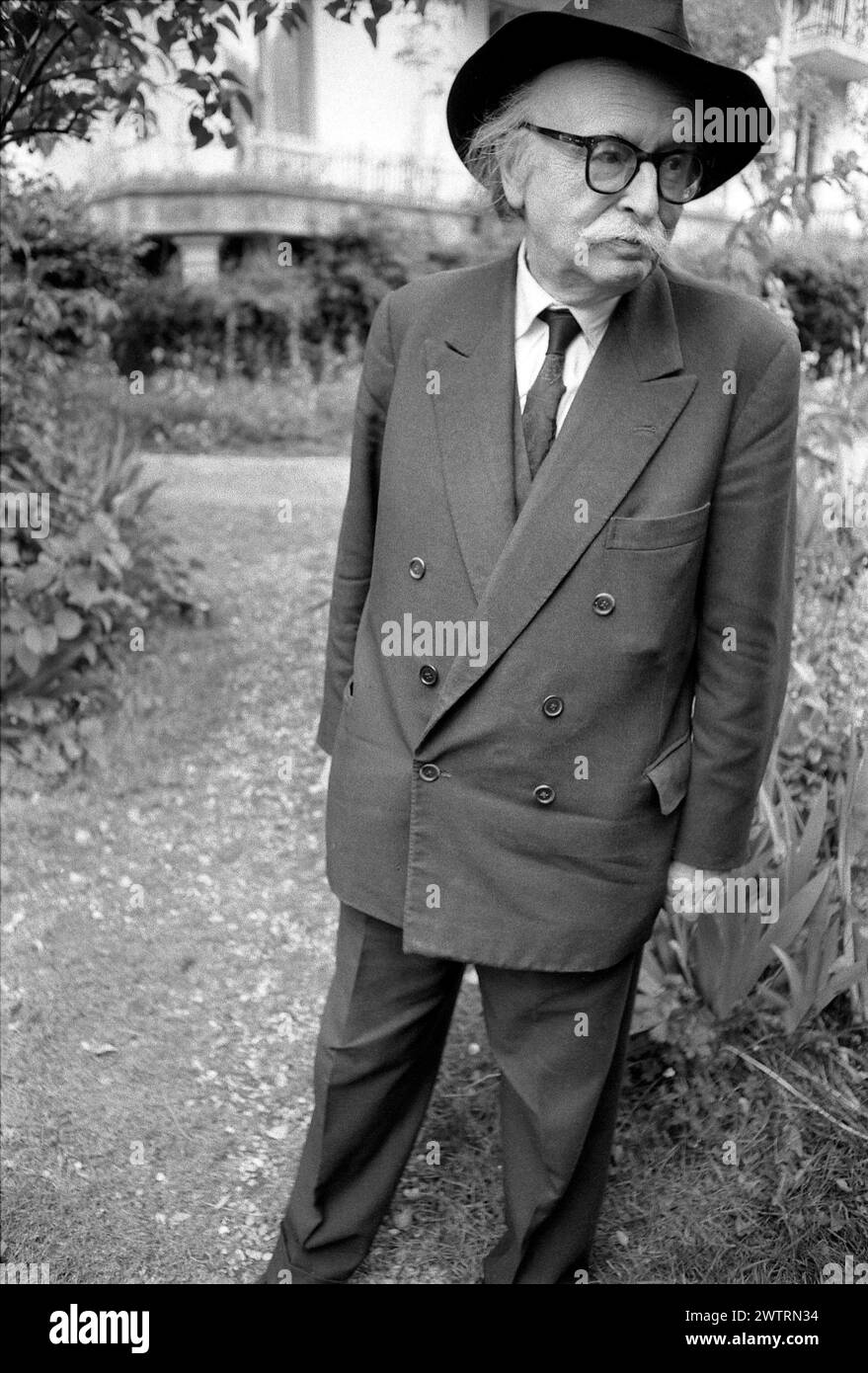 Ritratto di Jean Rostand 1968 ©Serge Hambourg/opale.Photo Foto Stock