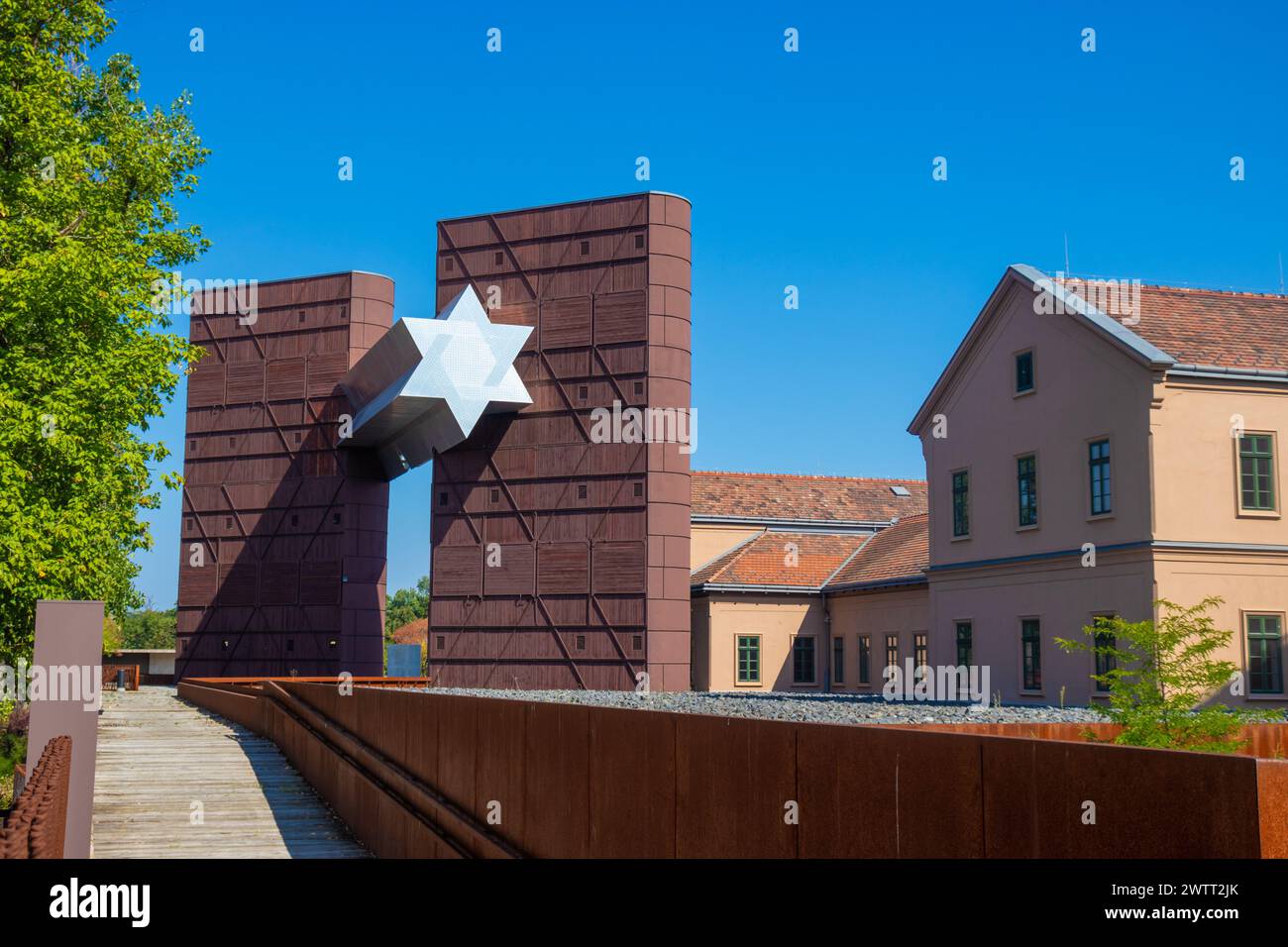 Museo dell'Olocausto di Budapest Foto Stock