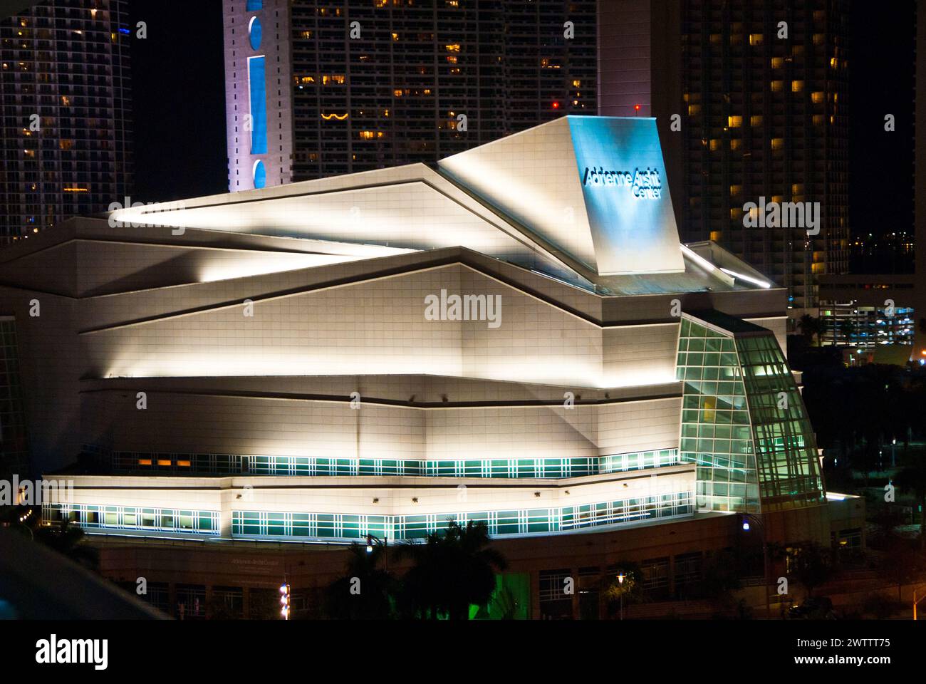Adrienne Arsht Center for the Performing Arts a Miami, Florida - USA Foto Stock