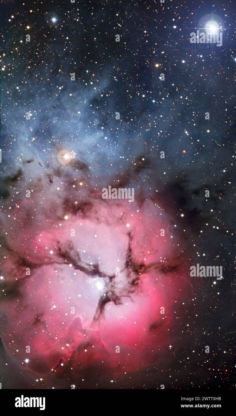 Vivaio stellare nello spazio profondo Foto Stock