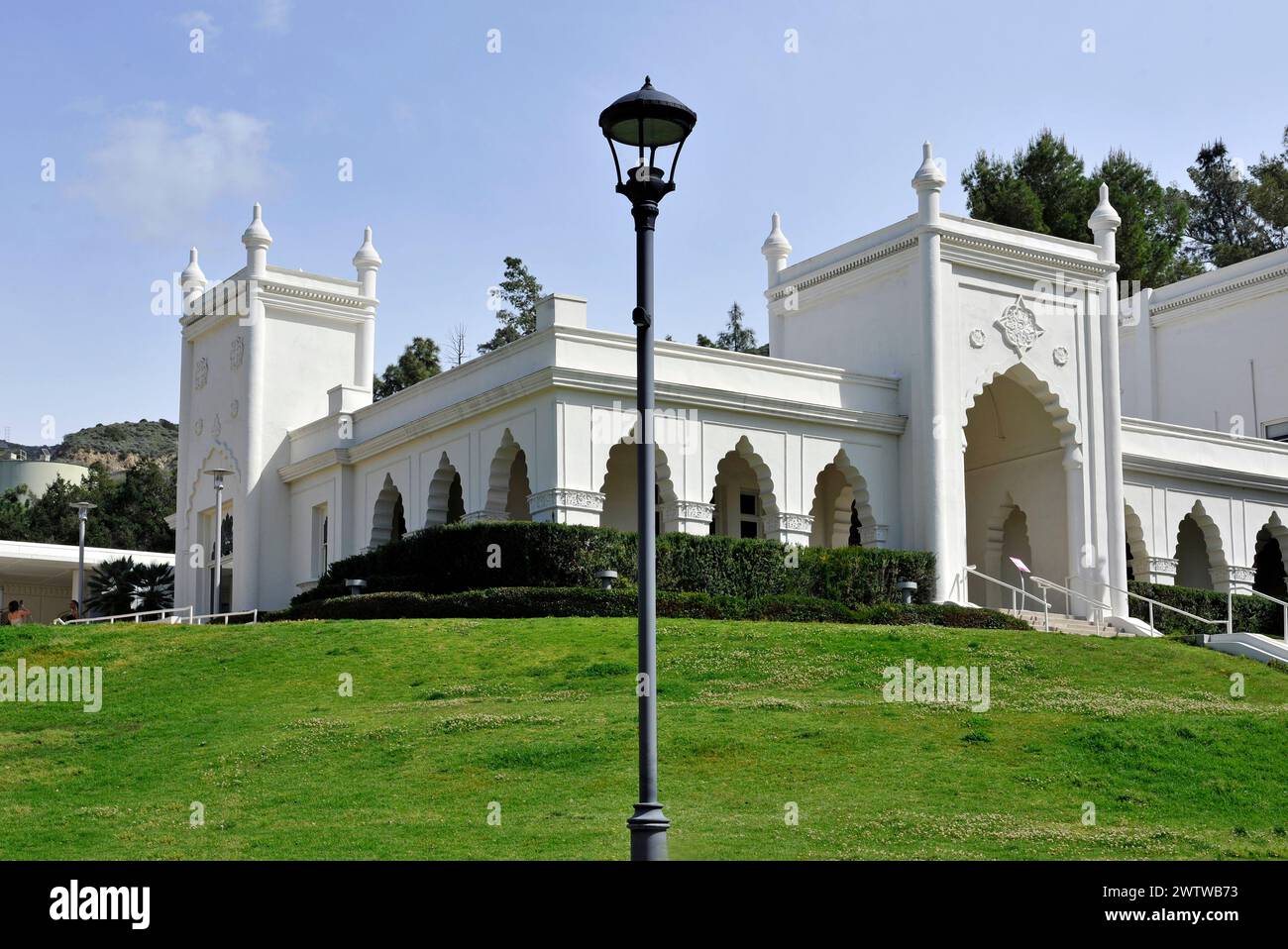 Brand Library, storico, art deco, edificio, architettura, Glendale, California, Stati Uniti Foto Stock