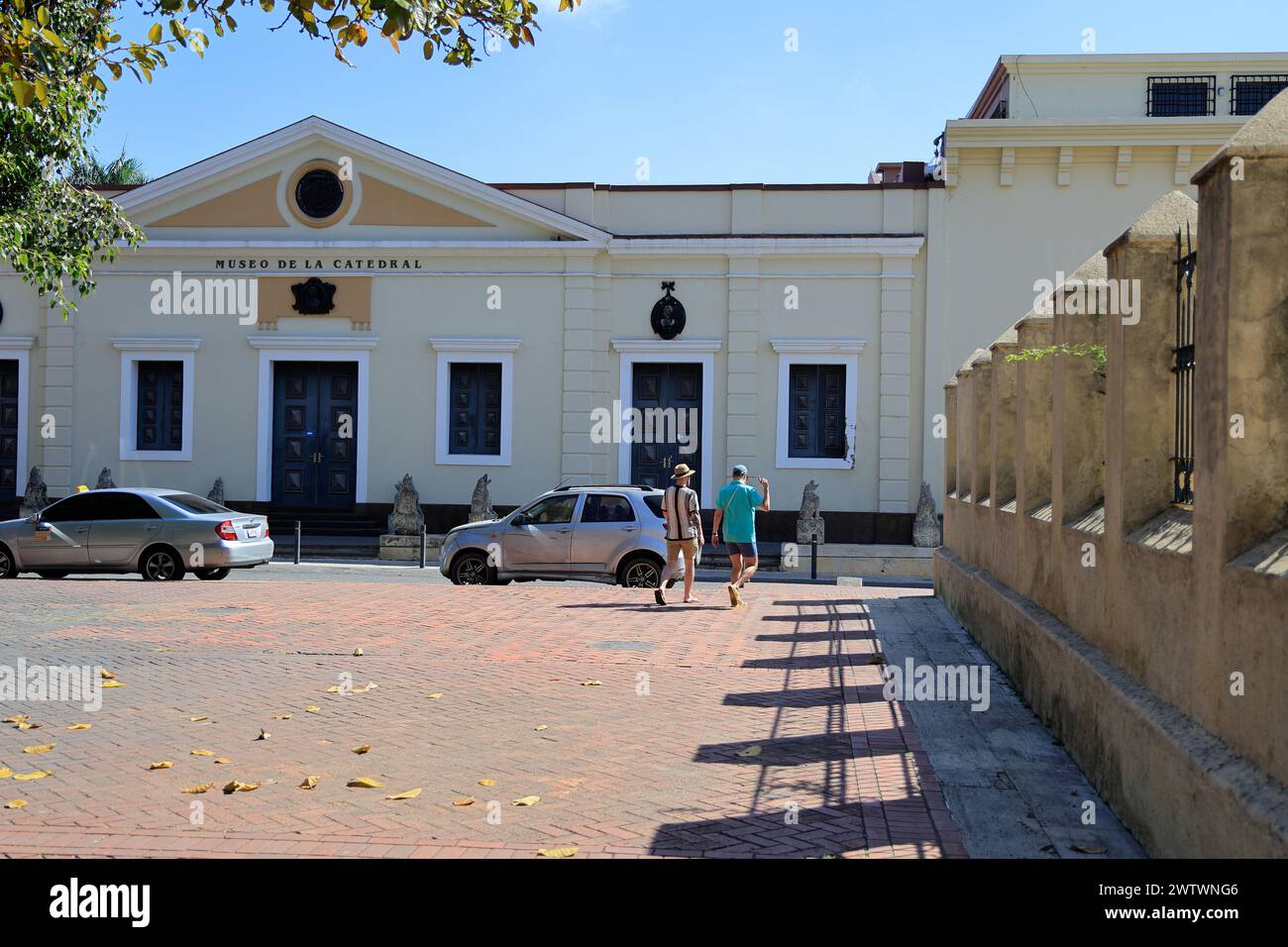 Museo della Cattedrale (Museo de la Catedral). Zona coloniale. Santo Domingo. Repubblica Dominicana Foto Stock