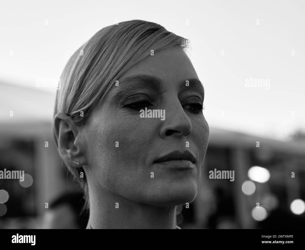 , 24 settembre 2016. L'attrice Uma Thurman ha visto al Zurich Film Festival. Crediti: Walter Gilgen Foto Stock