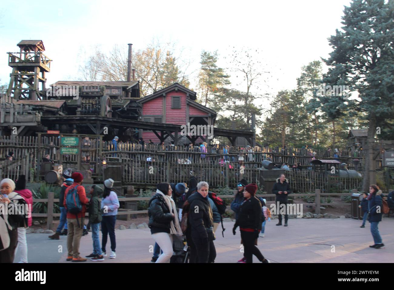 Disneyland Parigi Francia Foto Stock