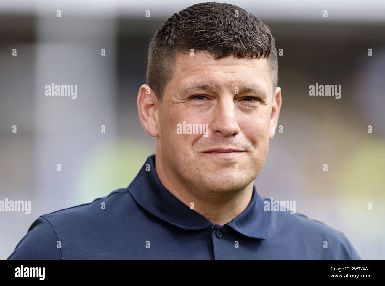 Foto del file datata 20-05-2023 di Matt Peet, che Wigan ha ricompensato, insieme agli assistenti Sean o'Loughlin e Thomas Leuluai, proroga del contratto almeno fino alla fine della stagione 2030. Data di pubblicazione: Mercoledì 20 marzo 2024. Foto Stock