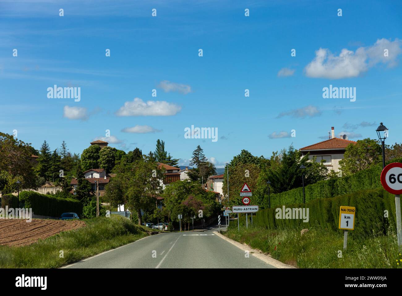 Cendea de Cizur, Spagna Foto Stock