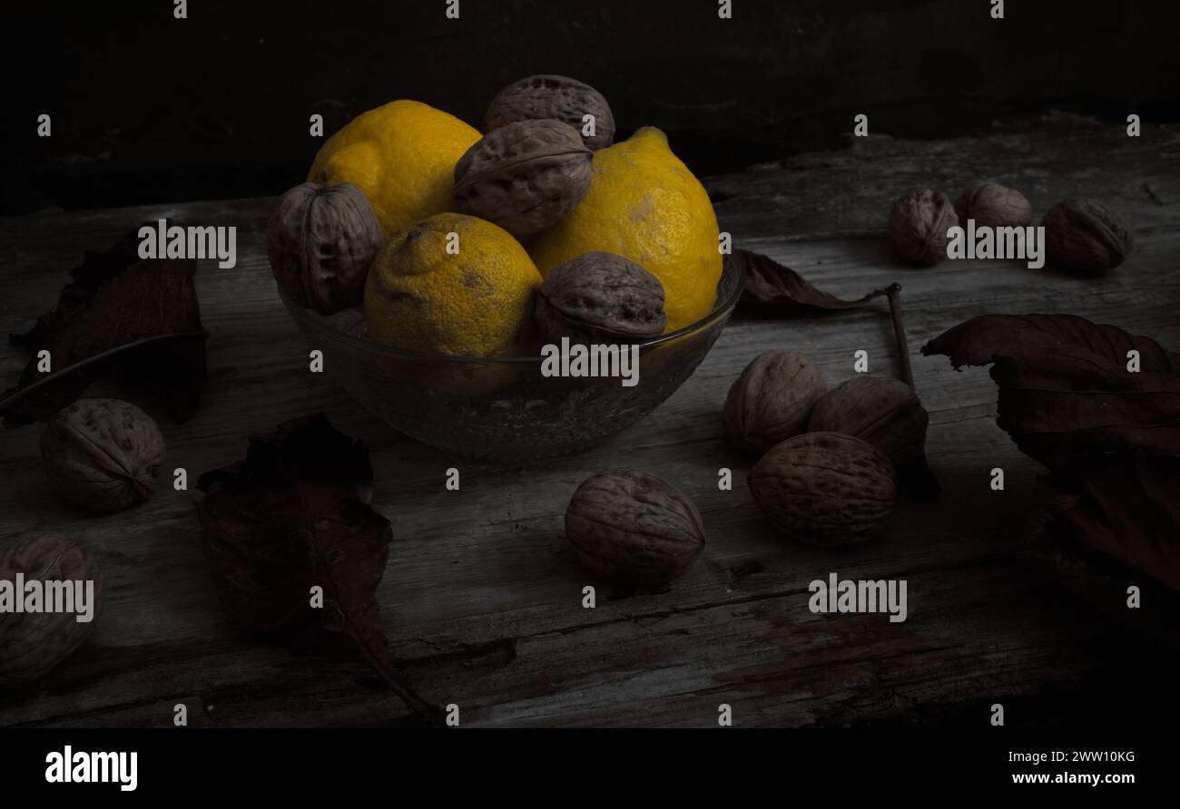 fotografia di natura morta con cibo Foto Stock