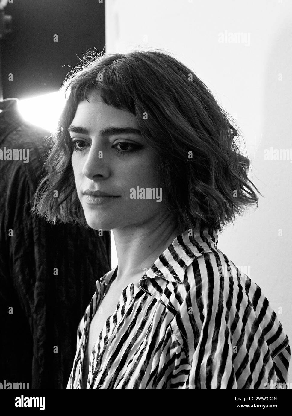 Locarno / Svizzera, 7 agosto 2022. L'attrice Emilia Scarpati ha visto al Locarno Film Festival. Crediti: Walter Gilgen Foto Stock