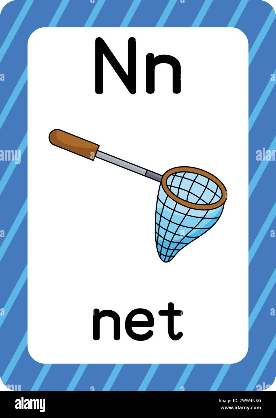 Schede didattiche ABC. Lettera, parola e immagine. Tessere educative per bambini. Alfabeto parola e immagine. pagine alfabetiche per bambini. Illustrazione Vettoriale