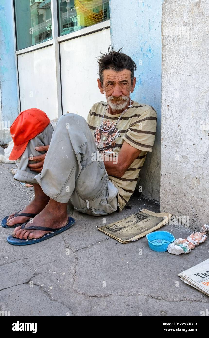 Povertà e problemi sociali nella Cuba comunista, Santa Clara City Foto Stock