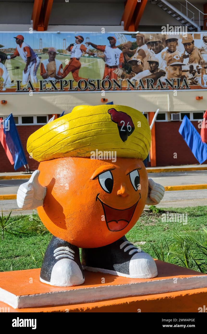 Distretto di Sandino a Santa Clara, Cuba Foto Stock