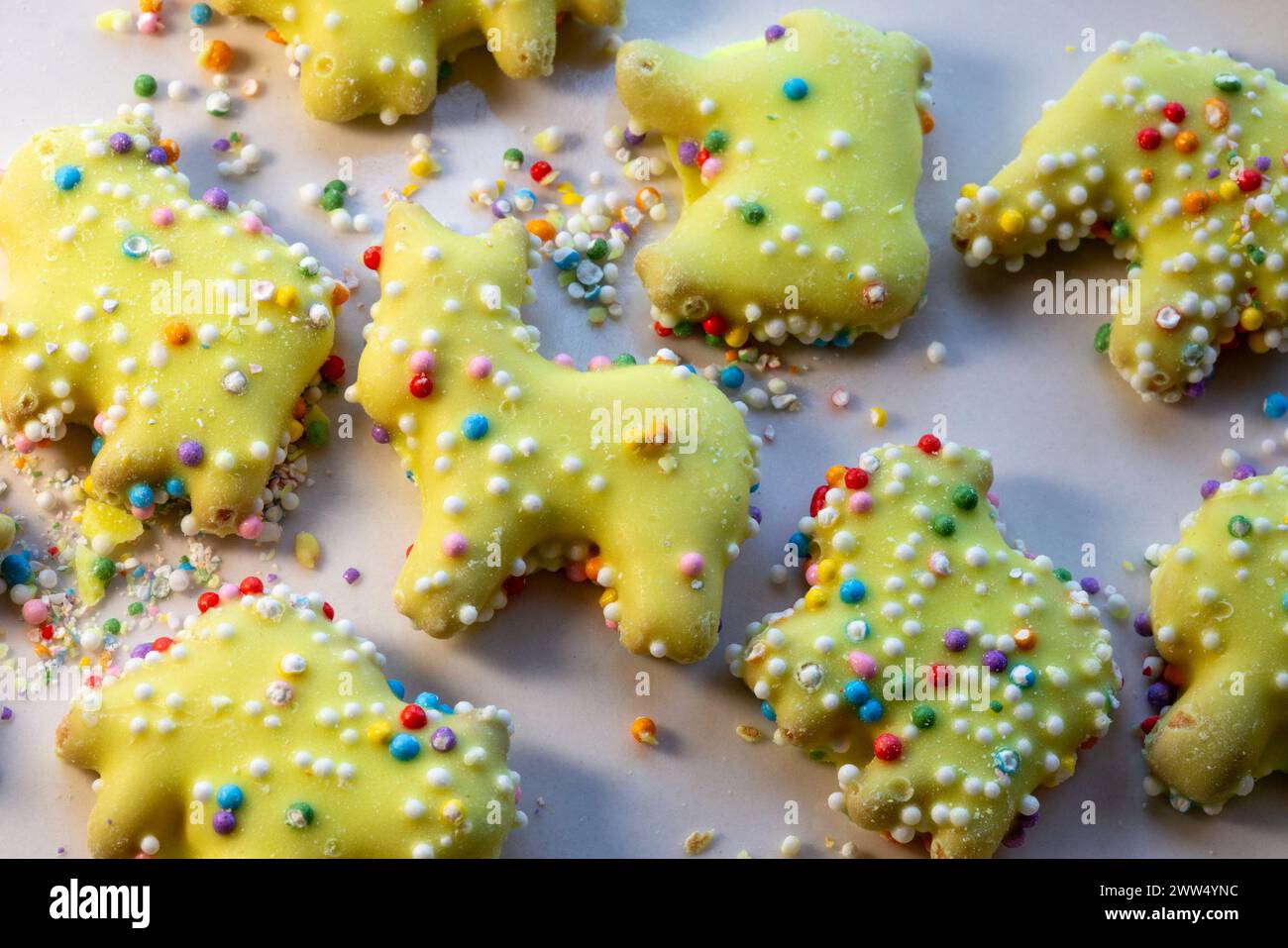 Primo piano di Animal Crackers, 2024, Stati Uniti Foto Stock