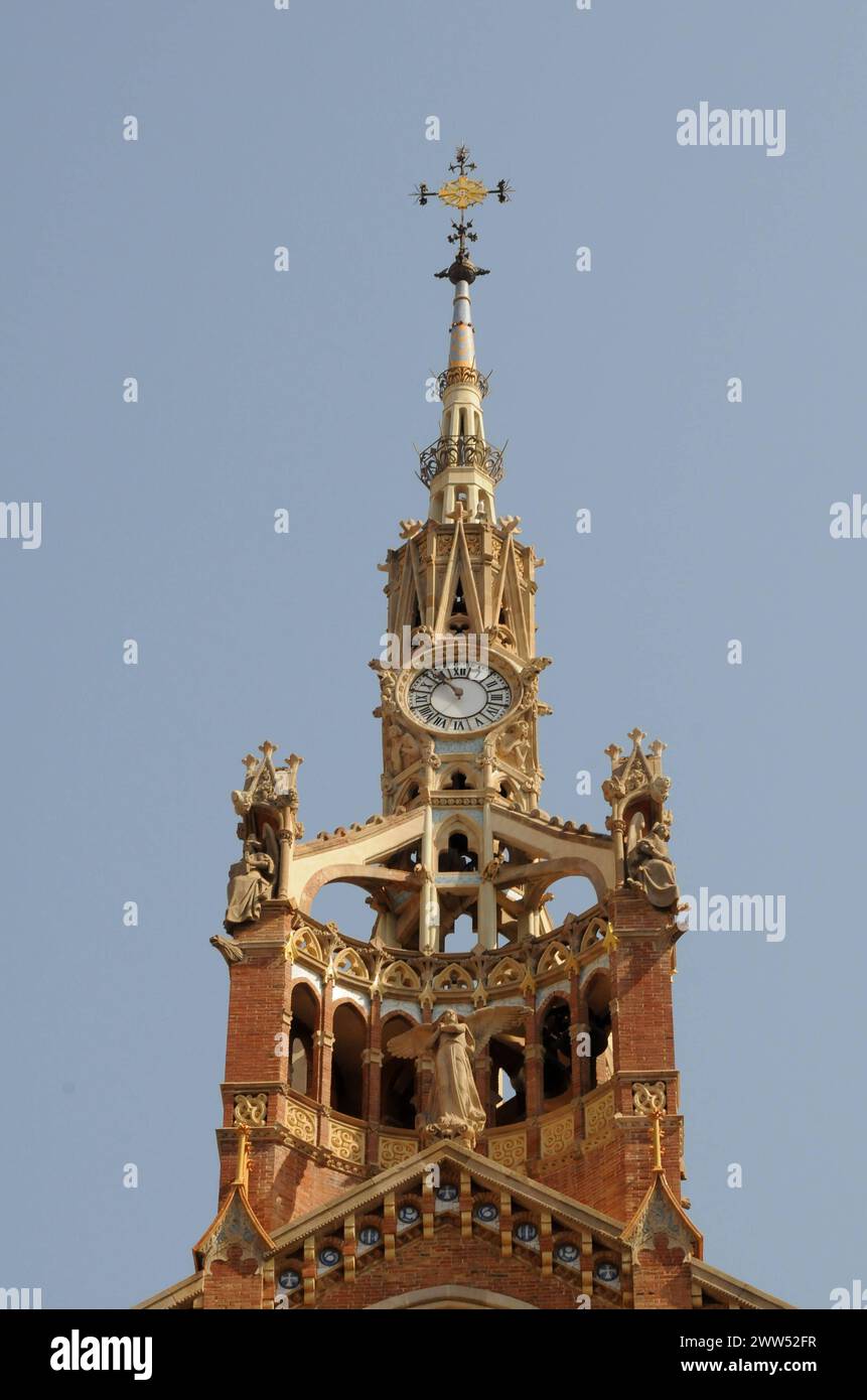 barcellona/catalogna/ Spagna/ 24.luglio 2019/ Ex Hosptial sant Pau e ora un grande museo a Barcellona Catalogna Spagna. Foto. Francis Joseph Dean/ Deanpictures. Foto Stock