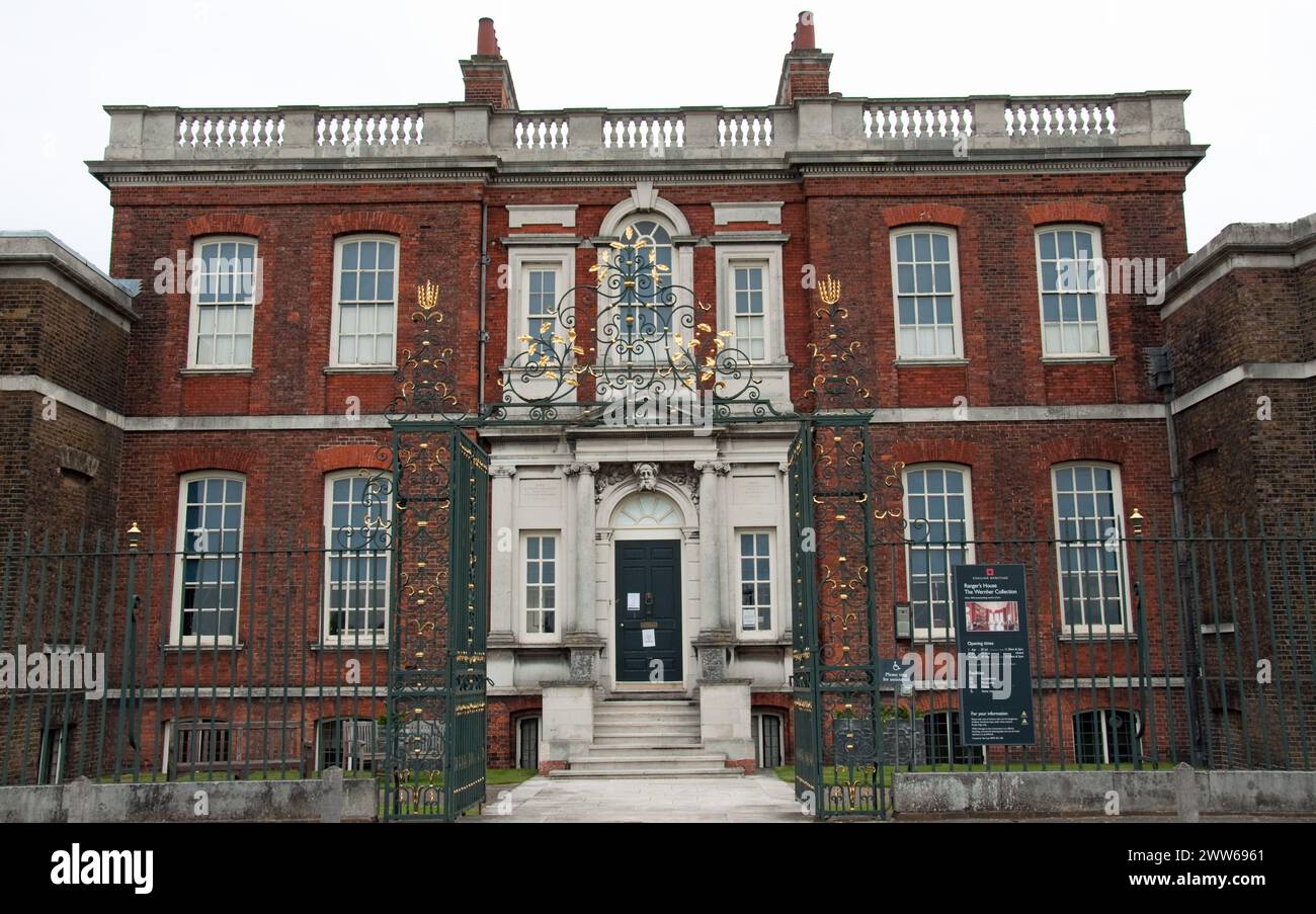 Ranger's House, Greenwich Park, Greenwich, South London, Regno Unito Foto Stock