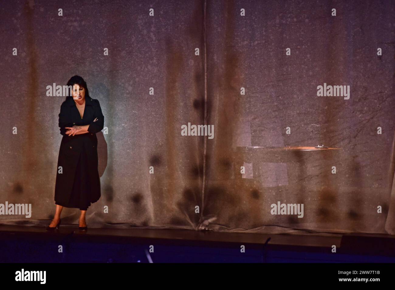 Anna Netrebko, la Gioconda, Osterfestspiele, 2024, Salisburgo, Manfred Siebinger *** Anna Netrebko, la Gioconda, Festa di Pasqua, 2024, Salisburgo, Manfred Siebinger Foto Stock