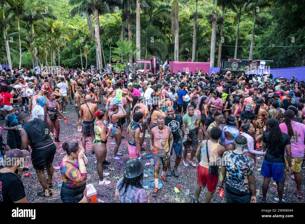 J'Ouvet Carnevale Trinidad e Tobago Foto Stock