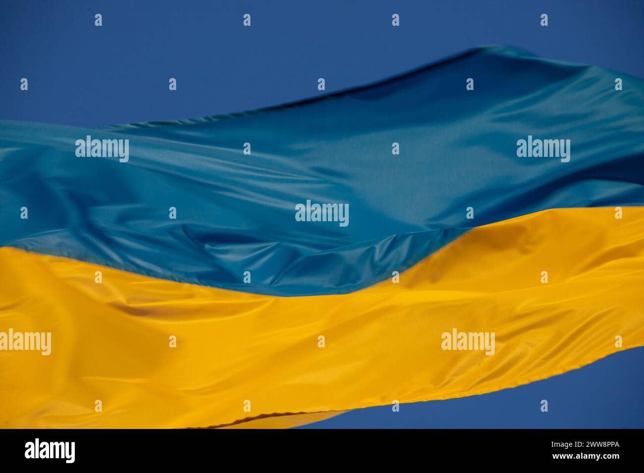 Bandiera dell'Ucraina con Stemma (progetto ). - Foto stock di © mshch1 #29634729