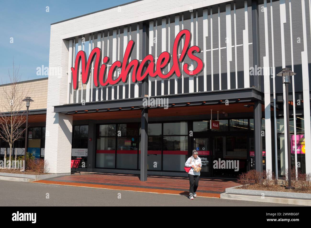 New York, Stati Uniti. 22 marzo 2024. Un negozio Michaels si trova nel quartiere di Huntington Station nella contea di Suffolk. (Foto di Jimin Kim/SOPA Images/Sipa USA) credito: SIPA USA/Alamy Live News Foto Stock