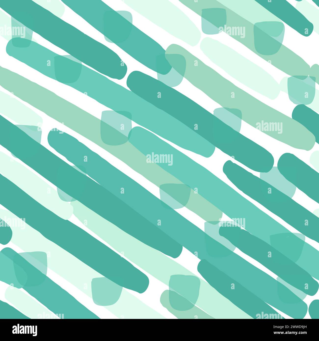 Varie linee diagonali e strisce. Doodle tratti spessi. Set di tre coloratissimi motivi astratti senza cuciture. Illustrazioni vettoriali disegnate a mano Abstract c Illustrazione Vettoriale