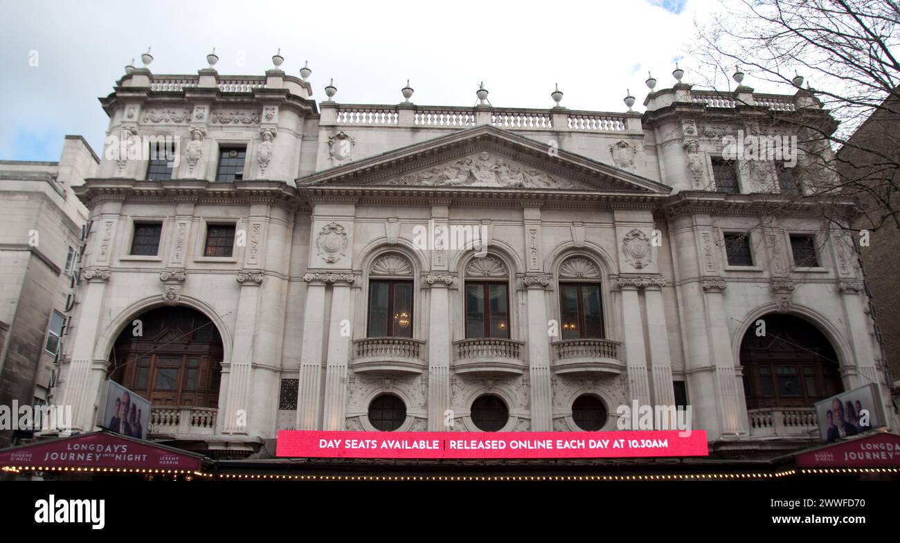 Wyndhams Theatre, Charing Cross Road, London's West End, Londra, Regno Unito - splendido edificio costruito per Mary Moore e Charles Wyndham. Foto Stock