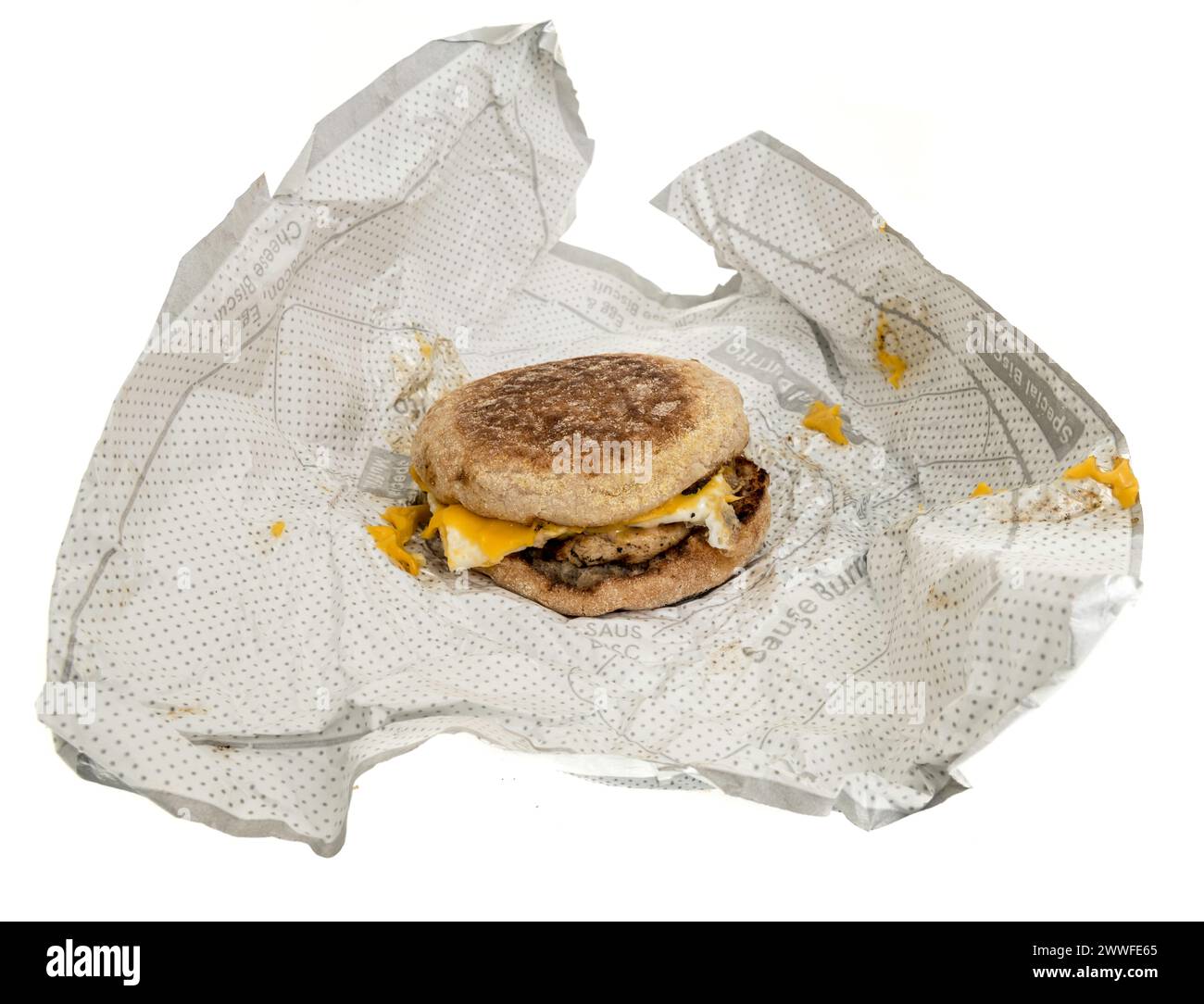 Winneconne, WISCONSIN - 23 marzo 2024: Un pacchetto di "Chick fil" A Egg White Chicken Grill sandwich da colazione su sfondo isolato. Foto Stock