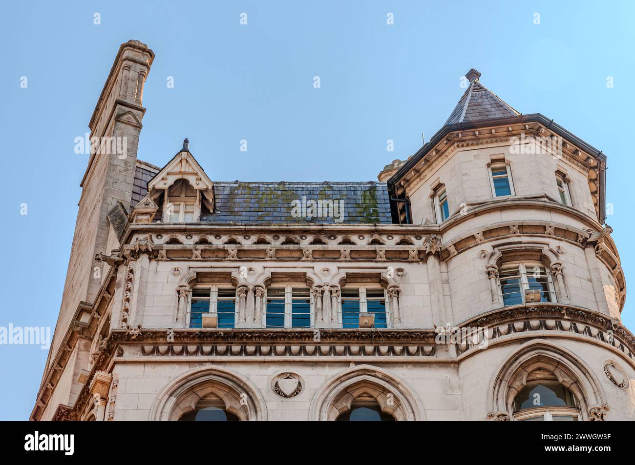 Dublino, la capitale della Repubblica d'Irlanda, si trova sulla costa orientale dell'Irlanda, alla foce del fiume Liffey. Foto Stock