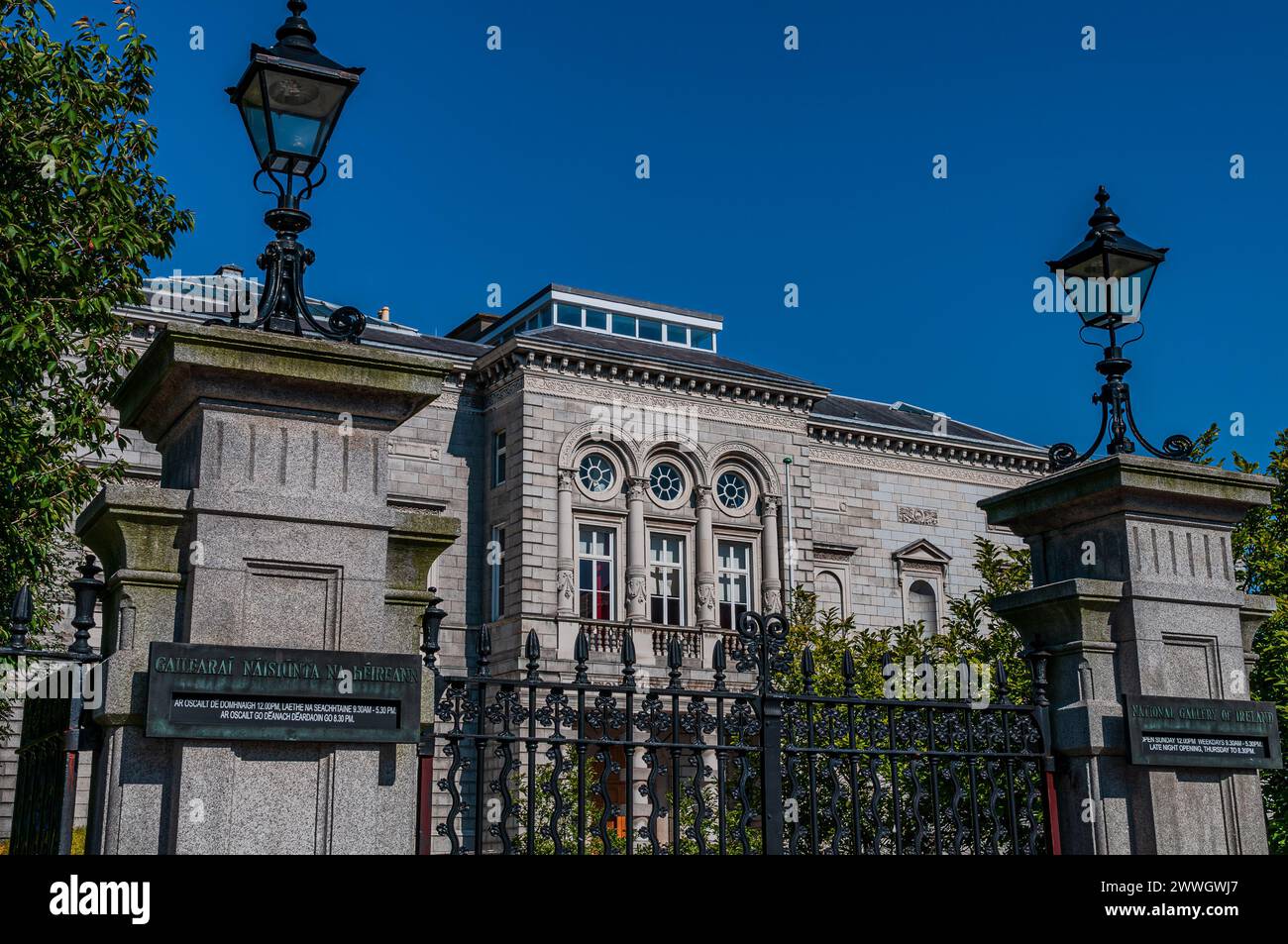 Dublino, la capitale della Repubblica d'Irlanda, si trova sulla costa orientale dell'Irlanda, alla foce del fiume Liffey. Foto Stock