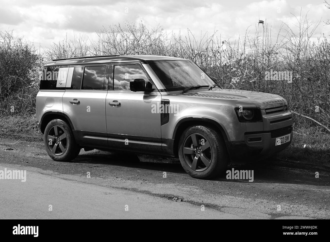 Land Rover Defender 110 3,0 D300 MHEV X-Dynamic HSE Auto 4WD Euro 6. Foto Stock