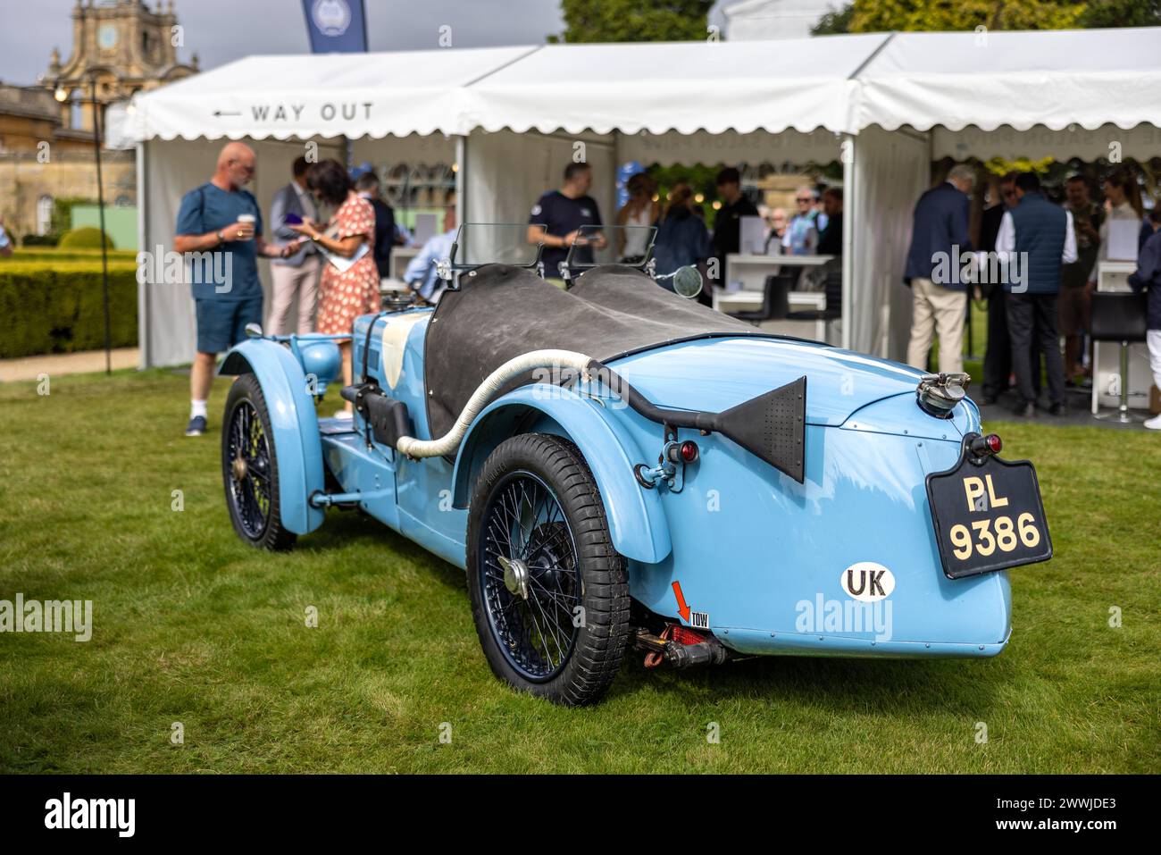 1931 MG C-TYPE, in mostra al Salone Privé Concours d’Elégance tenutosi a Blenheim Palace. Foto Stock