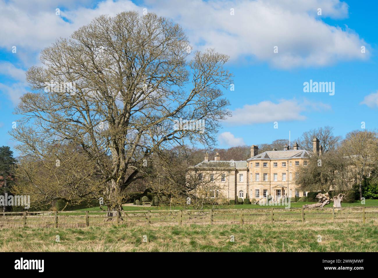 La Chesters House del XVIII secolo, vicino a Chollerford, Northumberland, Inghilterra, Regno Unito Foto Stock