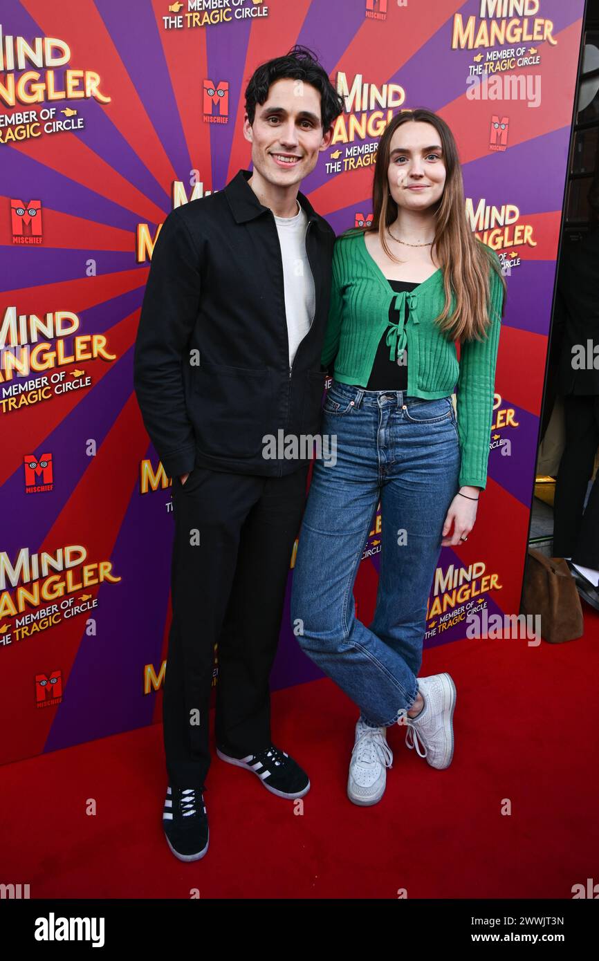 Londra, Regno Unito. 24 marzo 2024. A Gala Performance of Mind Mangler: Member of the Tragic Circle all'Apollo Theatre, Londra, Regno Unito. Credito: Vedi li/Picture Capital/Alamy Live News Foto Stock