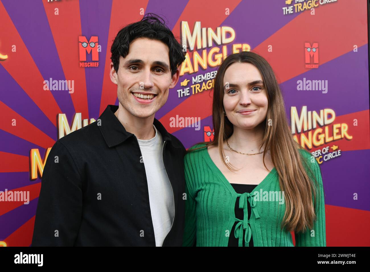 Londra, Regno Unito. 24 marzo 2024. A Gala Performance of Mind Mangler: Member of the Tragic Circle all'Apollo Theatre, Londra, Regno Unito. Credito: Vedi li/Picture Capital/Alamy Live News Foto Stock