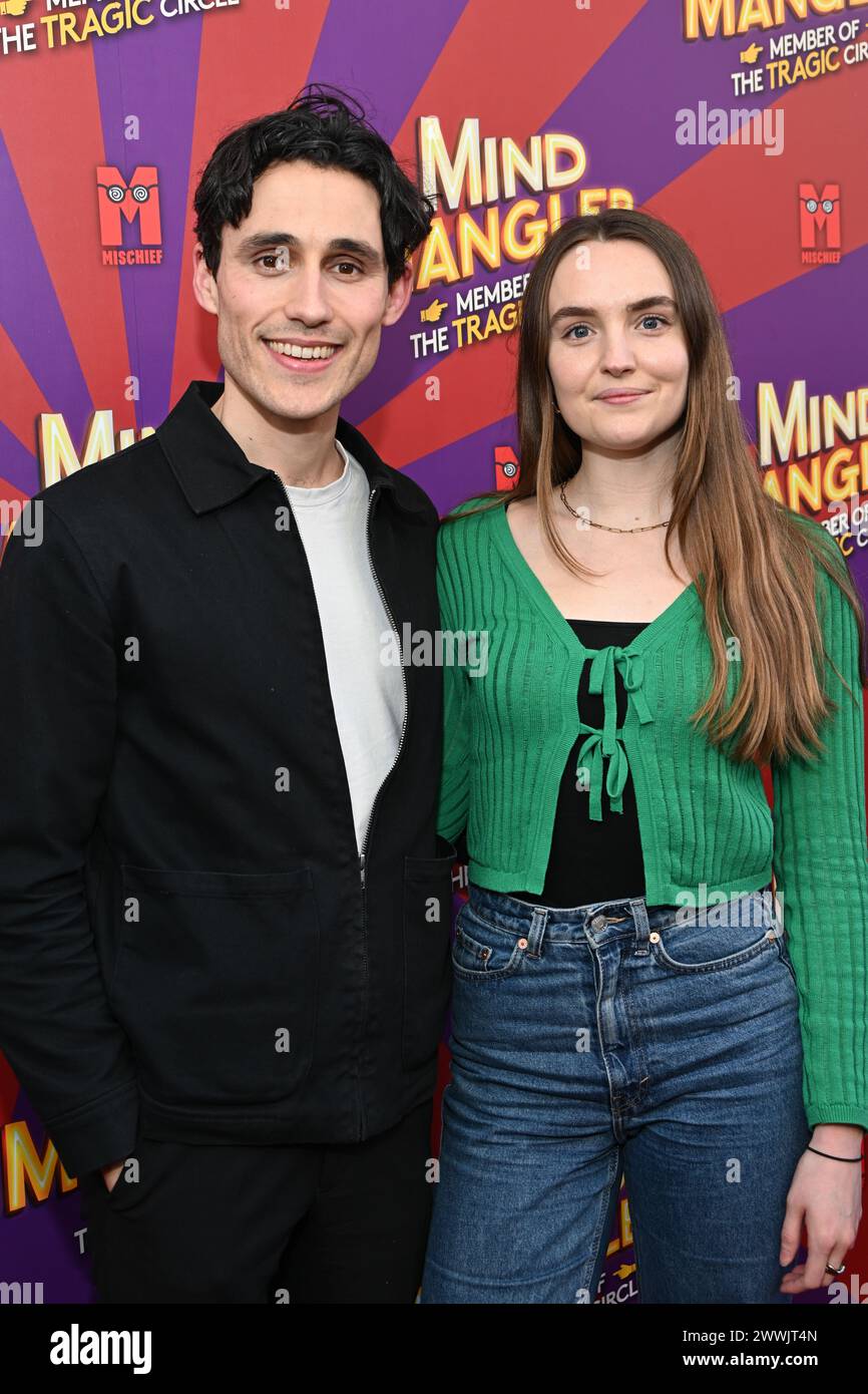 Londra, Regno Unito. 24 marzo 2024. A Gala Performance of Mind Mangler: Member of the Tragic Circle all'Apollo Theatre, Londra, Regno Unito. Credito: Vedi li/Picture Capital/Alamy Live News Foto Stock