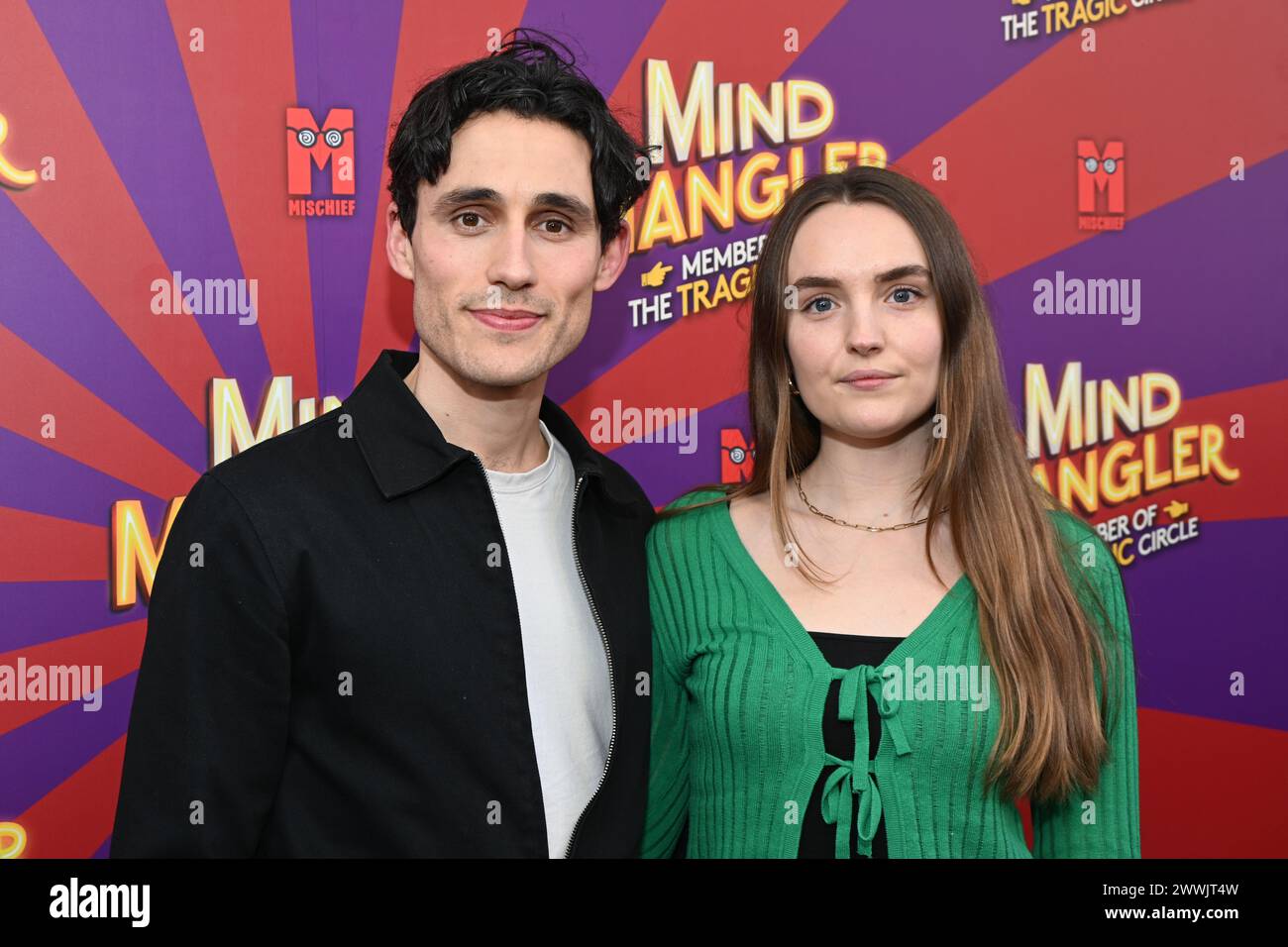 Londra, Regno Unito. 24 marzo 2024. A Gala Performance of Mind Mangler: Member of the Tragic Circle all'Apollo Theatre, Londra, Regno Unito. Credito: Vedi li/Picture Capital/Alamy Live News Foto Stock