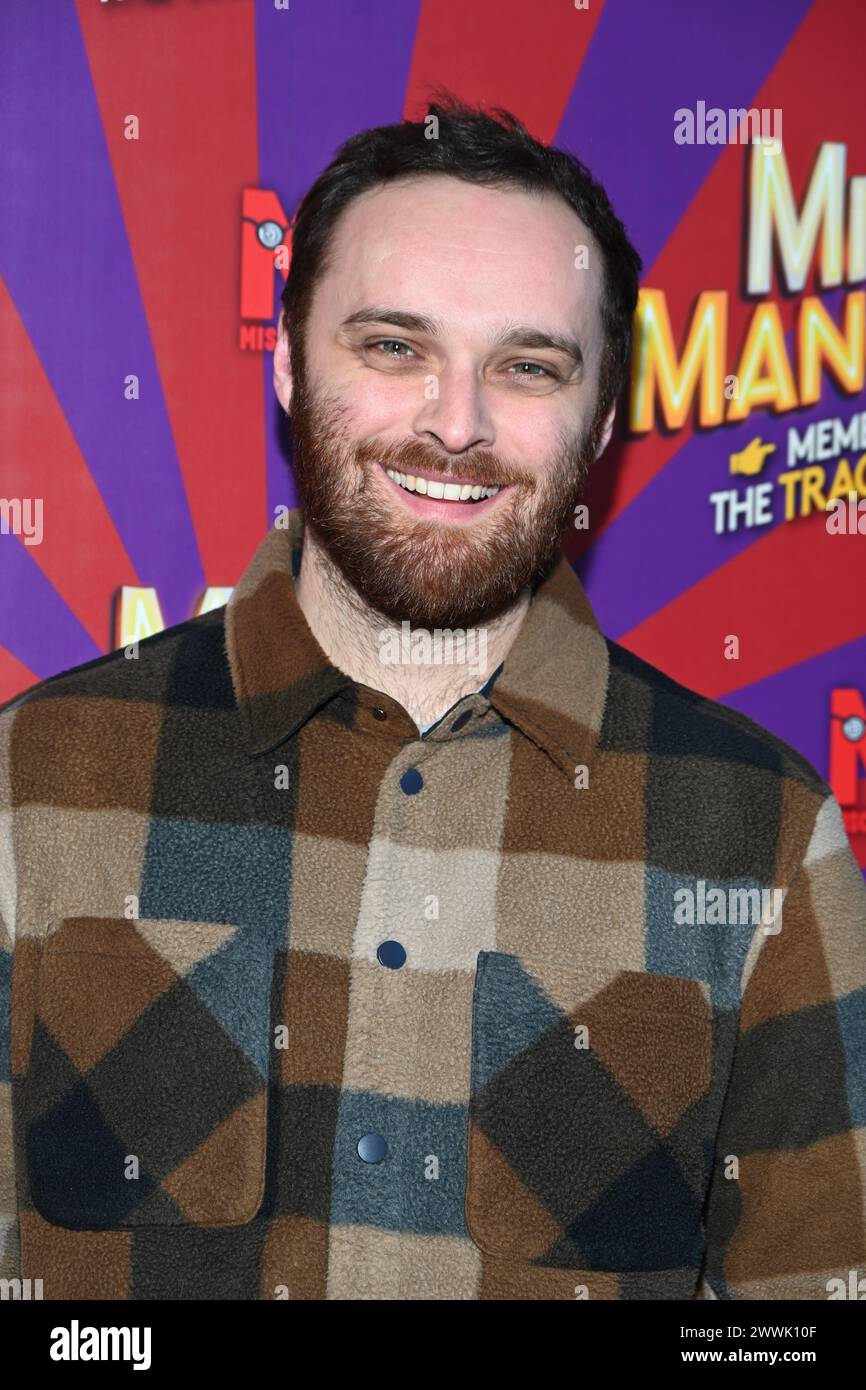 Londra, Regno Unito. 24 marzo 2024. A Gala Performance of Mind Mangler: Member of the Tragic Circle all'Apollo Theatre, Londra, Regno Unito. Credito: Vedi li/Picture Capital/Alamy Live News Foto Stock