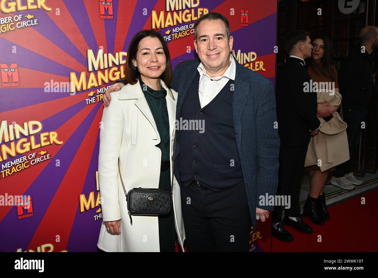 Londra, Regno Unito. 24 marzo 2024. A Gala Performance of Mind Mangler: Member of the Tragic Circle all'Apollo Theatre, Londra, Regno Unito. Credito: Vedi li/Picture Capital/Alamy Live News Foto Stock