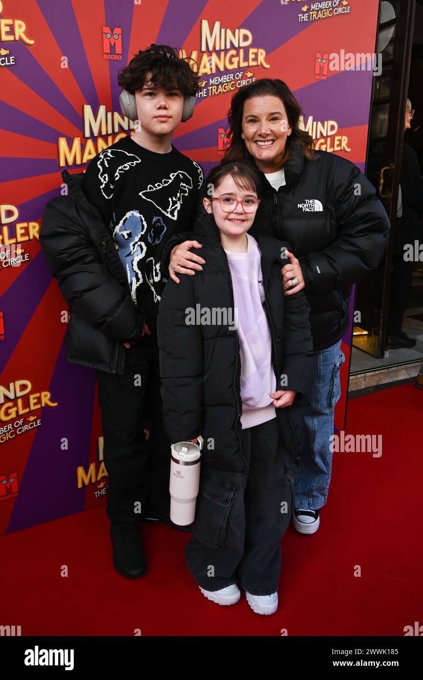 Londra, Regno Unito. 24 marzo 2024. A Gala Performance of Mind Mangler: Member of the Tragic Circle all'Apollo Theatre, Londra, Regno Unito. Credito: Vedi li/Picture Capital/Alamy Live News Foto Stock