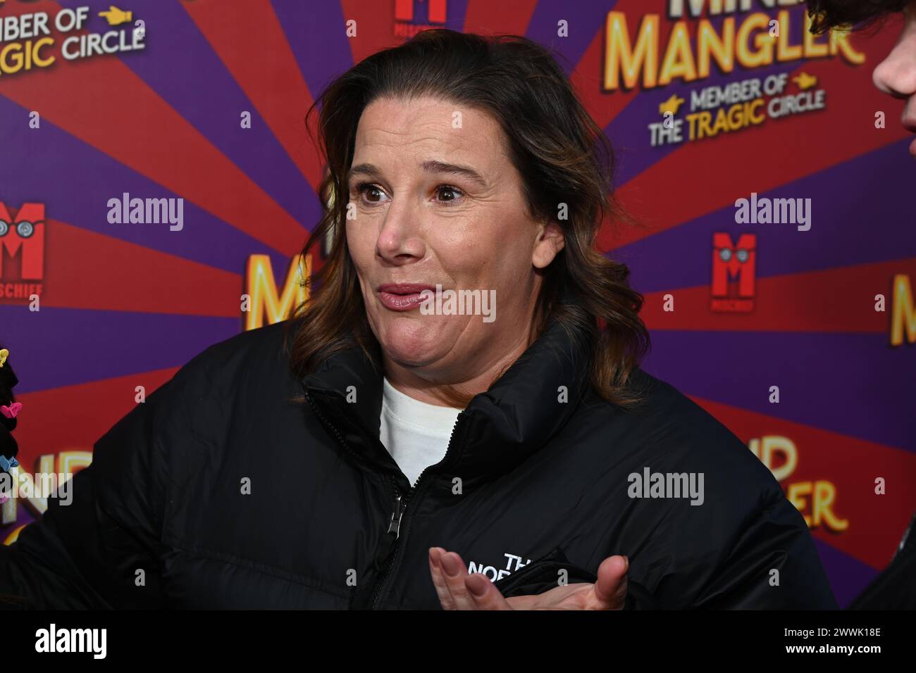Londra, Regno Unito. 24 marzo 2024. A Gala Performance of Mind Mangler: Member of the Tragic Circle all'Apollo Theatre, Londra, Regno Unito. Credito: Vedi li/Picture Capital/Alamy Live News Foto Stock