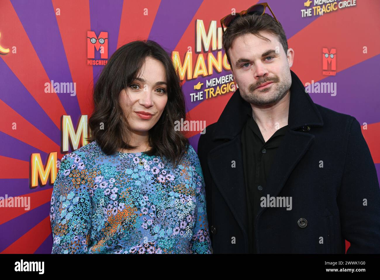 Londra, Regno Unito. 24 marzo 2024. A Gala Performance of Mind Mangler: Member of the Tragic Circle all'Apollo Theatre, Londra, Regno Unito. Credito: Vedi li/Picture Capital/Alamy Live News Foto Stock