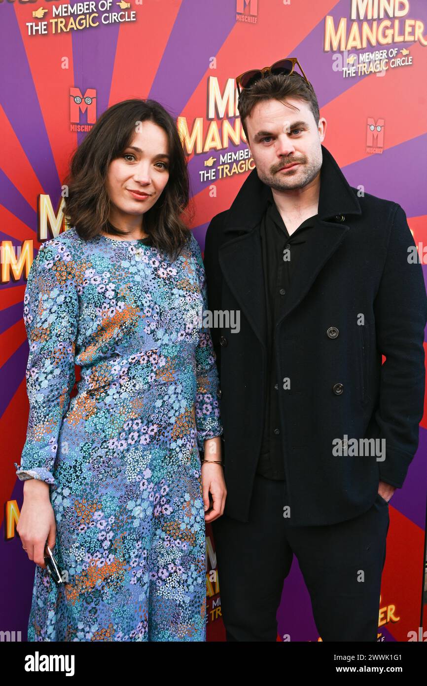 Londra, Regno Unito. 24 marzo 2024. A Gala Performance of Mind Mangler: Member of the Tragic Circle all'Apollo Theatre, Londra, Regno Unito. Credito: Vedi li/Picture Capital/Alamy Live News Foto Stock